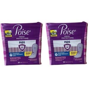 Poise - Fresh Protection Pads (78 ct) - Ultra Absorbent